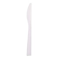 10 couteaux 18 cm blanc picnik incassable/réutilisable