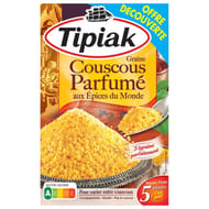 Tipiak couscous parfumé aux épices du monde 510g