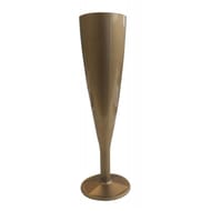 6 flûtes monobloc pp 13cl or