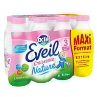 Eveil nature sans arôme vanille maxi format 8x1l