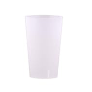 6 verres réutilisables translucides 25/33 cl
