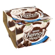 Le Viennois Mousse Liégeois chocolat 4x90g