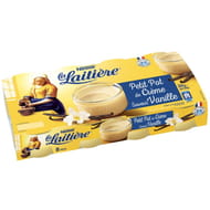 La Laitière Petit pot de crème vanille 8x100g