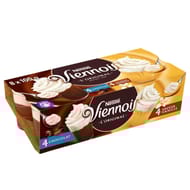 Le Viennois 4 chocolats - 4 vanilles 8x100g