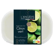 L'angelys bac sorbet plein fruit citron vert 750ml 500g
