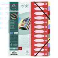 Exacompta - Trieur 12 positions exacompta 32x24.5 cm