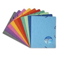 Exacompta chemise élastique sans rabats 24x32 cm  carte lustrée
