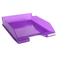 Exacompta corbeille à courrier violet punchy