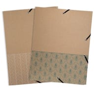 Chemise à élastiques 3 rabats 24x32 carte 100% recyclée eternalis exac