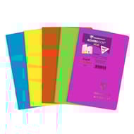 Clairefontaine koverbook 17x22cm 96 pages ligné opaque néon