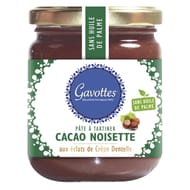 Gavottes pâte à tariner cacao noisette + éclats dentelle 350g