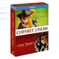 Coffret blu ray  le chat potté 1 & 2