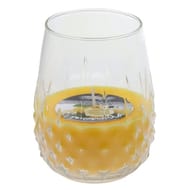 Bougie en verre parfum gaudi citronella 113/87mm jaune