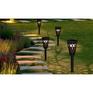 Set 4 balises solaires 3en1