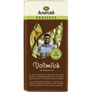 Alnatura projekte chocolat au lait bio 100g