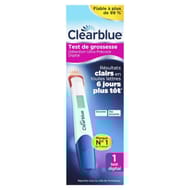Clearblue test de grossesse ultra precoce digital eag x1