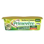 Primevère sans huile de palme tartine & cuisson doux 240g