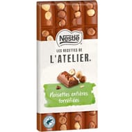 Nestlé Les Recettes de L'Atelier lait noisettes torréfiées 170g