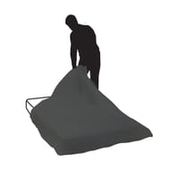 Housse matelas opaque, une personne