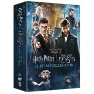 Coffret dvd vd wizarding world ; hp1-7.2 + fb1-3