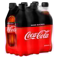 Coca-Cola zéro 6x50cl