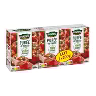 Panzani purée de tomates 3x200g