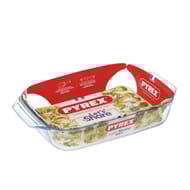 Pyrex plat rectangulaire en verre 39x25cm