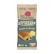 La Boulangère 6 pains au chocolat vegan 270g