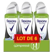 Rexona déodorant compressé aérosol aqua 600ml