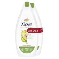 Dove gel douche soin huile d'avocat 2x400ml