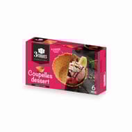 Les 3 toques coupelles dessert x6 78g