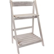 Etagere 2 niveaux naturel