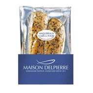 Delpierre filets de maquereaux fumés au poivre 150g