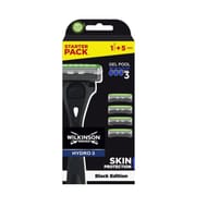 Wilkinson rasoir hydro 3 black edition 1+5 lames