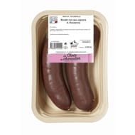 Boudin noir oignons à l'ancienne 2 portions de 125g - 250g