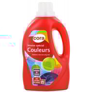 Cora lessive liquide spéciale couleur 1.5l