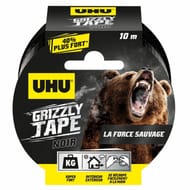 Uhu adhésif grizzly noir x10-10m