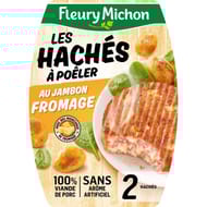 Fleury michon le haché au fromage 2x90g
