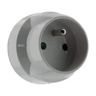 Prodelect adaptateur 16a + t / 20a + t