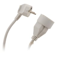 Zenitech prolongateur 3g1.5mm 5 m blanc