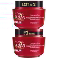 Elseve colorive masque protection couleur cheveux colorés ou méchés 2x310ml