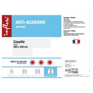 Influx couette 260x240cm anti-acariens