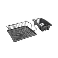 Egouttoir aquanet plus noir avec plateau