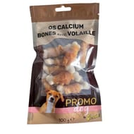 Promo dog os calcium bones avec volaille 100g