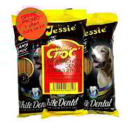 Jessie 7 white dental sticks large 2+1 offert - 270g