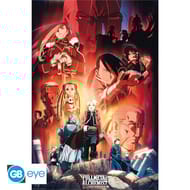 Poster fullmetal alchemist key Art  roulé filmé (91.5x61)