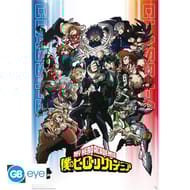Poster mha "classe 1-a vs 1-b" roule filme (91.5x61)