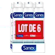 Sanex deodorant spray natur protect extra efficacite 6x200ml