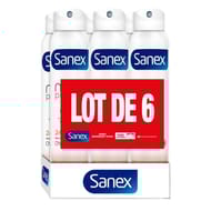 Sanex natur protect spray deodorant peaux sensibles 6x200ml