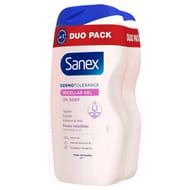 Sanex dermo micellar douche calmenta 2x400ml